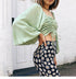 Matcha green shirt T-shirt women - ROUTINE FASHION